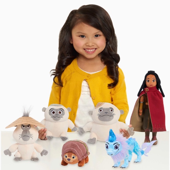 ⭐️5 For 25⭐️ Disney Raya and the Last Dragon 7” Small Tuk Tuk Plush - Picture 7 of 7